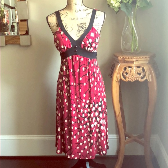 red and black sundress